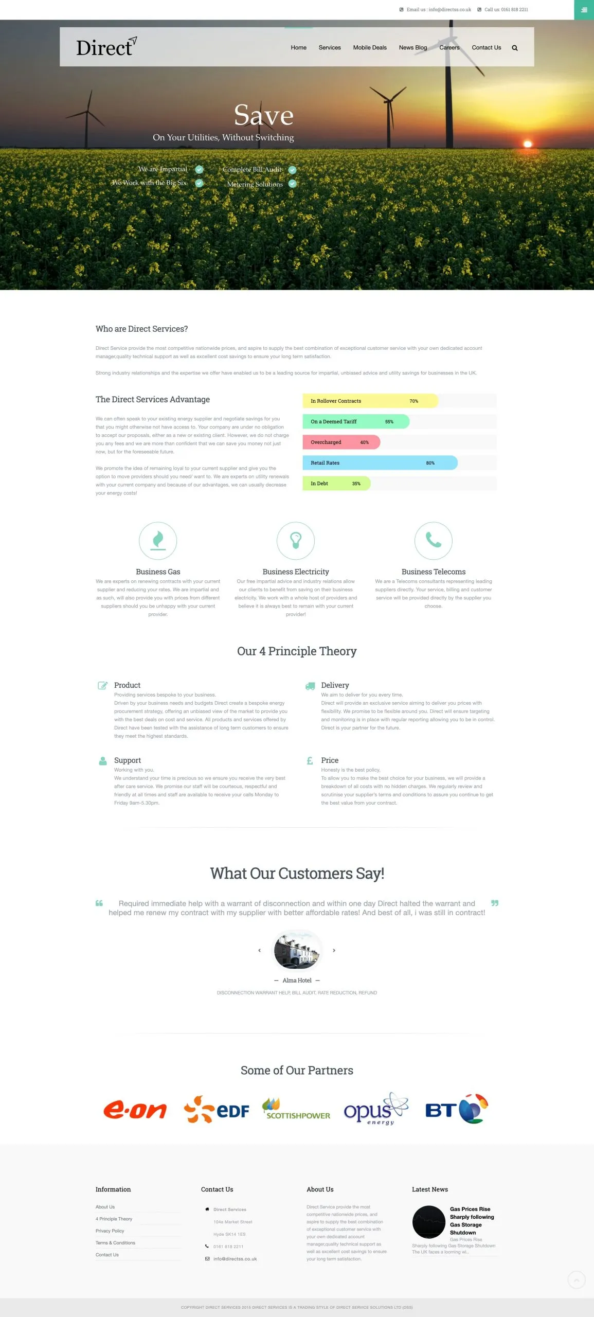Direct Auto Group, Automotive website